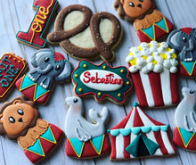 Load image into Gallery viewer, Circus / Carnival theme  Cookies