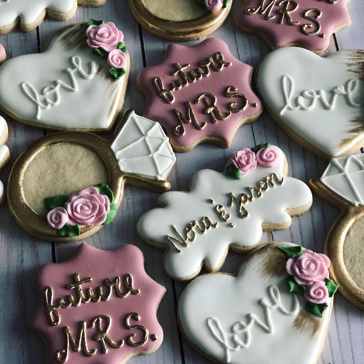 Bridal shower cookies – Luli Sweet Shop