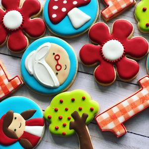 Little red Riding Hood Theme Cookies