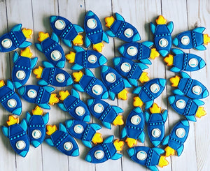Cohetes theme Cookies