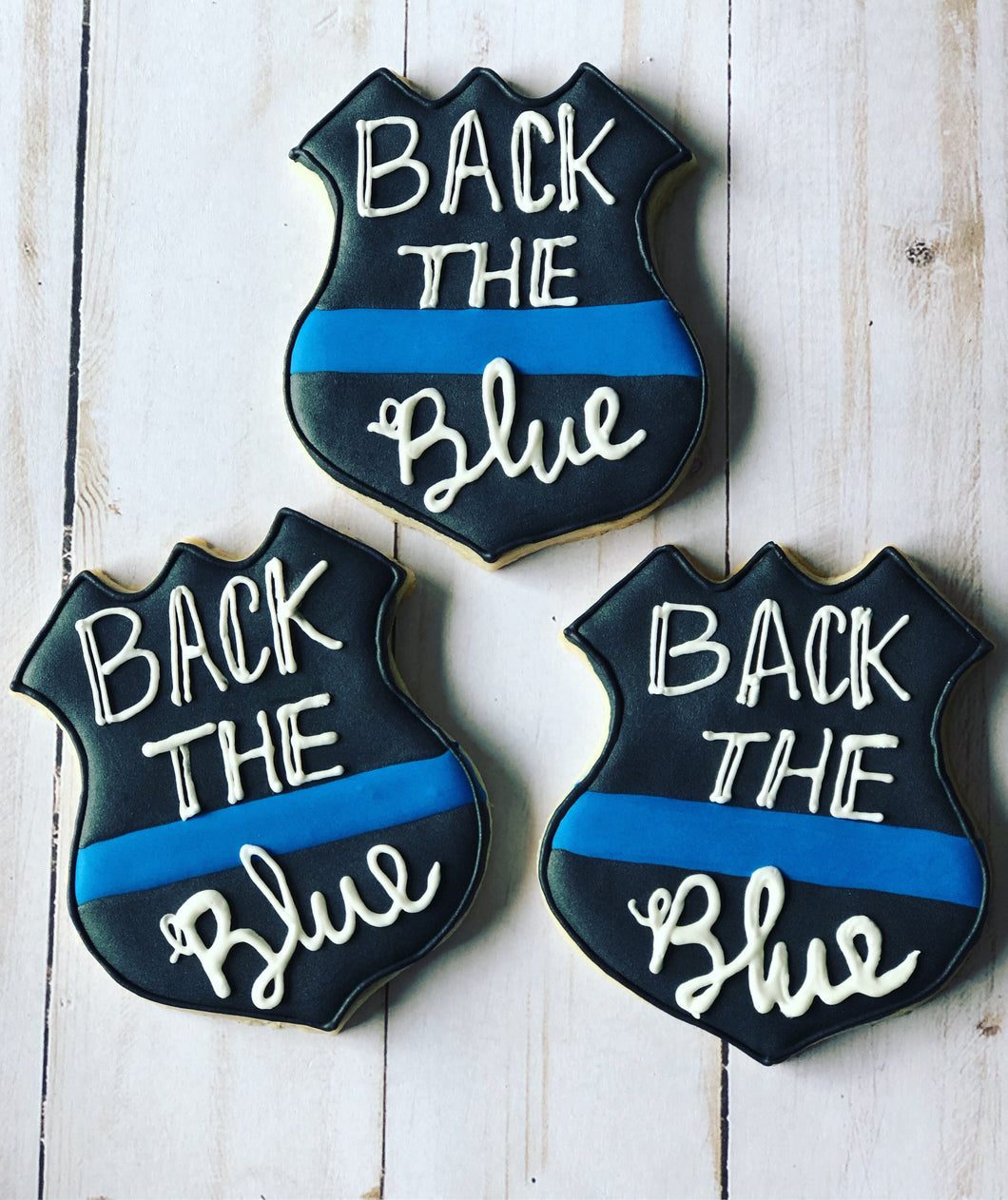 Police theme Cookies