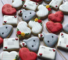 Load image into Gallery viewer, Valentines mini cookies- 2 dozen