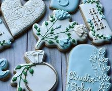 Load image into Gallery viewer, Wedding Theme cookies