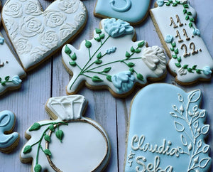 Wedding Theme cookies