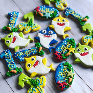 Baby shark Cookies