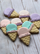 Load image into Gallery viewer, Ice cream Summer theme Cookies