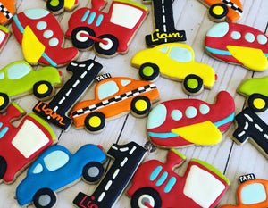 Car Theme Cookies