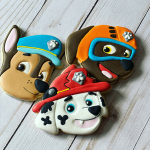 Paw patrol characters Cookies