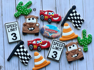 Cars Theme Cookies