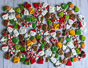 Mini Christmas Cookies- 2 DOZEN