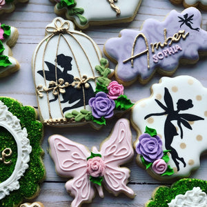 Garden Fairy Theme Cookies