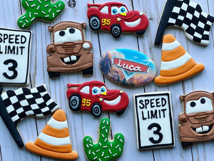 Cars Theme Cookies