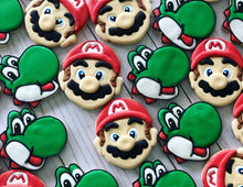 Load image into Gallery viewer, Mario theme Cookies
