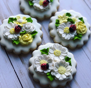 Ladybug Theme Cookies