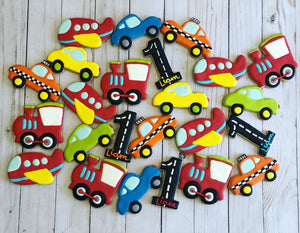 Car Theme Cookies
