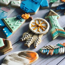 Load image into Gallery viewer, Baby shower Boho cookies