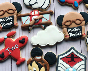 Mickey pilot theme cookies