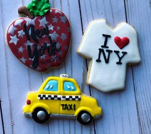 New York theme Cookies