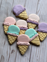 Load image into Gallery viewer, Ice cream Summer theme Cookies