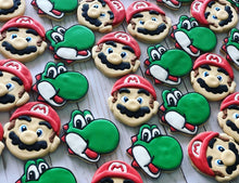 Load image into Gallery viewer, Mario theme Cookies
