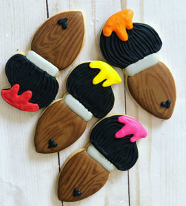Paint Art theme set Cookies