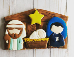 Nativity Christmas Cookies