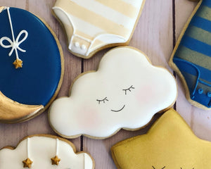 Baby shower cookies