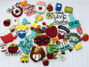 School theme cookies