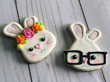 Load image into Gallery viewer, Easter cookies bunny design