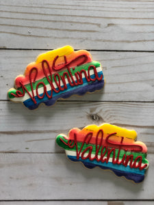 Mexican birthday cookie theme