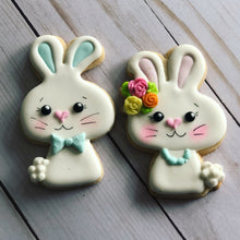 Load image into Gallery viewer, Easter cookies bunny design