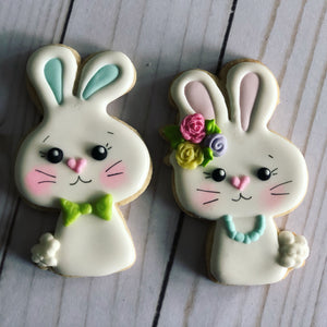 Easter cookie gift - rabbits