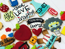 Load image into Gallery viewer, School theme cookies
