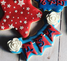 Load image into Gallery viewer, Memorial Day / 4 of July theme cookie